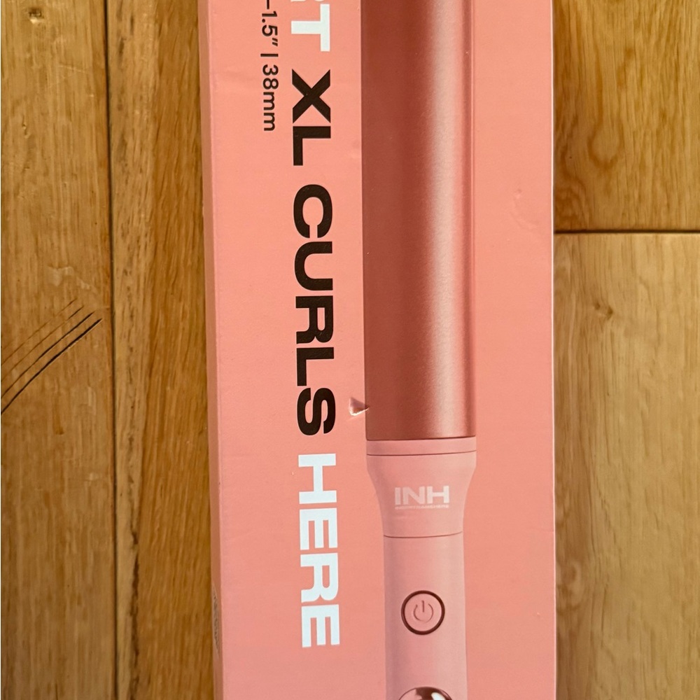 INH XL Curling Wand in Pink